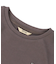 Smooth Cotton Jersey and Frill Sleeve Tee