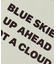 Smooth Cotton Jersey BLUE SKIES Tee