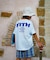 Tetoron Cotton Jersey Back Logo Tee