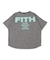 Tetoron Cotton Jersey Back Logo Tee