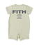 Baby Smooth Cotton Jersey and Back Logo Rompers