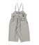 COOLMAX Seersucker Frill Salopette Pants