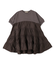 Smooth Cotton Jersey and Tiered Dress
