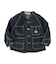 8oz Denim Collarless Coverall Jacket