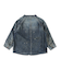8oz Denim Collarless Coverall Jacket