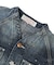 8oz Denim Collarless Coverall Jacket
