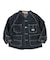 8oz Denim Collarless Coverall Jacket