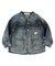 8oz Denim Collarless Coverall Jacket
