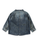 8oz Denim Collarless Coverall Jacket