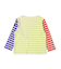Striped Cotton Jersey Boatneck Tee