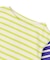 Striped Cotton Jersey Boatneck Tee