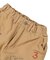 Cotton and Satin Scribble Pants