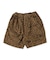 Back-satin Scribble Shorts