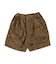 Back-satin Scribble Shorts
