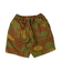 Back-satin Scribble Shorts