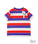 Wide Striped SNOOPY Tee