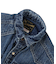 Tulle Collar and Work Denim Shirt Jacket