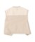 Uneven-nep Vintage Vest