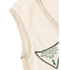 Uneven-nep Vintage Vest