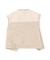 Uneven-nep Vintage Vest
