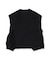 Uneven-nep Vintage Vest