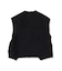Uneven-nep Vintage Vest