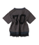 Layered-like Lace Numbering Tee