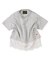 Layered-like Lace Numbering Tee