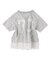 Layered-like Lace Numbering Tee