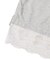 Layered-like Lace Numbering Tee
