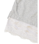 Layered-like Lace Numbering Tee