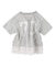 Layered-like Lace Numbering Tee
