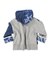 Jacquard Switching Hoodie Jacket
