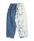Asymmetry Work Denim Pants