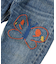 Denim Butterfly Pants