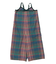 Slub Checked Salopette