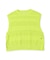 Cotton Striped Side-open Knit Vest