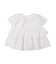 Scallopped Lace Tiered Blouse