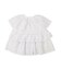 Scallopped Lace Tiered Blouse