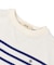 Striped Cotton Knit Docking Tee