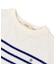 Striped Cotton Knit Docking Tee