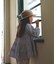 Cotton Jersey and Cloth Tiered Long Sleeve Tee