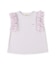 Smooth Cotton Jersey Lace Tee