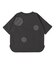 Smooth Cotton Jersey Dot Elbow-length Sleeve Tee