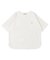 Smooth Cotton Jersey Dot Elbow-length Sleeve Tee