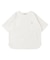 Smooth Cotton Jersey Dot Elbow-length Sleeve Tee