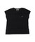 Scalloped Jacquard French-sleeve Tee
