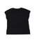 Scalloped Jacquard French-sleeve Tee