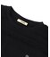 Scalloped Jacquard French-sleeve Tee