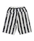 Striped Patchwork Shorts